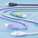 USAMS Kabel USB-C na Lightning 20W 1,2m PD Fast Charging Lithe Series purpurowy/purple SJ566USB03 (US-SJ566)