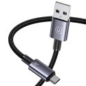 USAMS Kabel USB na Micro-USB 2A 2m Fast Charging stalowy/tarnish SJ670USB01 (US-SJ670)