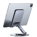 USAMS Uchwyt rotacyjny biurkowy na telefon/tablet szary/space grey ZJ74ZJ01 (US-ZJ074)