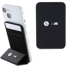 Wallet BMW Card Slot Stand BMWCSMMPGK czarny/black MagSafe M Edition Collection