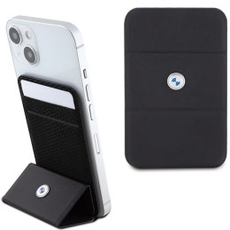 Wallet BMW Card Slot Stand BMWCSMRSK czarny/black MagSafe Signature Collection