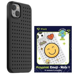 Zestaw Etui Pinit Dynamic + Emoji Pin iPhone 14 / 15 / 13 6.1