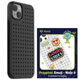 Zestaw Etui Pinit Dynamic + Emoji Pin iPhone 14 Plus / 15 Plus 6.7