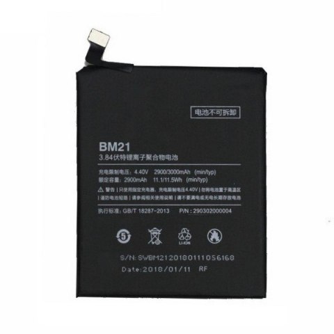 Xiaomi bateria BM21 Mi Note bulk 2900mAh