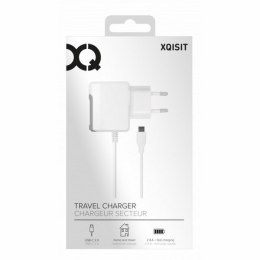 Xqisit Ład. sieciowa USB-C 2.4A 2.0 biała/white 29287