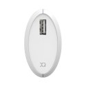 Xqisit Ład. sieciowa USB EU- USB-C 2.4A biała/white 31535