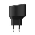 Xqisit Ład. sieciowa USB EU- USB-C 2.4A czarny/black 32018