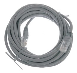 PATCHCORD KAT5E UTP 5M SZARY