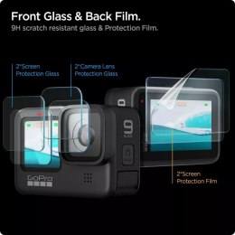 Szkło hartowane Spigen Glas.tR Slim + Film 2-set do GoPro Hero 9 / 10 / 11 / 12 Clear