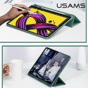 USAMS Etui Winto iPad Air 10.9" 2020 ciemny zielony/dark green IP109YT04 (US-BH654) Smart Cover