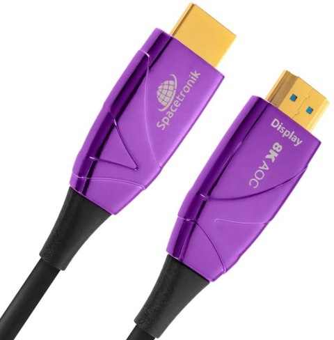 Kabel optyczny HDMI 2.1 Spacetronik SH-OX600 60m