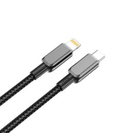 XO kabel NB-Q250A PD USB-C - Lightning 0,35m 27W czarny