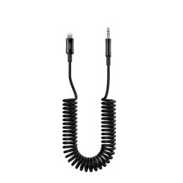 XO kabel audio NB-R255A Lightning - jack 3,5mm 1,0m czarny