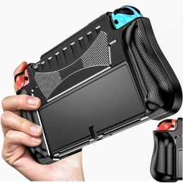 Etui obudowa do Gamepad Pad Nintendo Switch OLED Alogy case Czarny