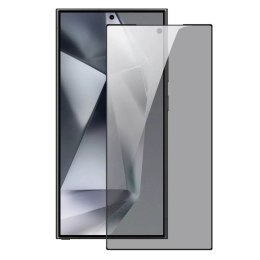 Szkło prywatyzujące Dux Ducis Glass Privacy na Samsung S24 Ultra - z czarną ramką