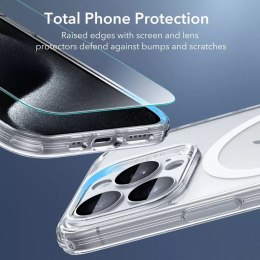 Etui ESR Classic Pro Set Halolock Magsafe do Apple iPhone 15 Pro Max Clear
