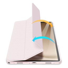 Etui z klapką podstawką Dux Ducis Toby do Samsung Galaxy Tab A9+ - różowe