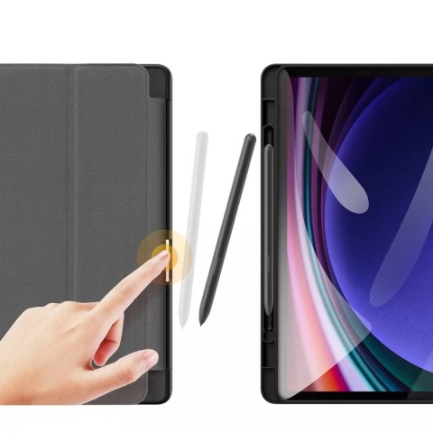 Etui z podstawką Dux Ducis Domo do Samsung Galaxy Tab S9 FE - czarne