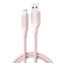 XO kabel NB265 USB - Lightning 1,0m 2,4A różowy