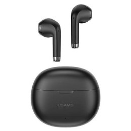 USAMS Słuchawki Bluetooth 5.3 TWS Rhymbo Series bezprzewodowe czarny/black BHUYO01 (US-YO17)