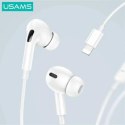 USAMS Słuchawki stereo EP-41 MAX lightning biały/white SJ621MHS01 (US-SJ621)