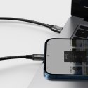 Baseus kabel 3w1 Rapid PD USB-C - micro USB + Lightning + USB-C 1,5m czarny 20W