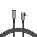 TECH-PROTECT ULTRABOOST MAX "L" USB 4.0 8K 40GBPS TYPE-C CABLE PD240W 150CM GREY