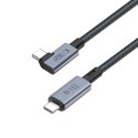 TECH-PROTECT ULTRABOOST MAX "L" USB 4.0 8K 40GBPS TYPE-C CABLE PD240W 150CM GREY