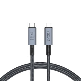 TECH-PROTECT ULTRABOOST MAX USB 4.0 8K 40GBPS TYPE-C CABLE PD240W 100CM GREY