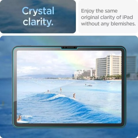 Szkło hartowane Spigen Glas.tR "Ez Fit" do Apple iPad Air 11 6 / 2024 Clear