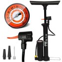 Pompka rowerowa Alogy Bike Pump 160psi z manometrem z uchwytem ręczna Czarna