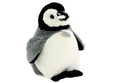 Pluszowy Pingwin Maskotka Przytulanka Pluszak Szary 30 cm