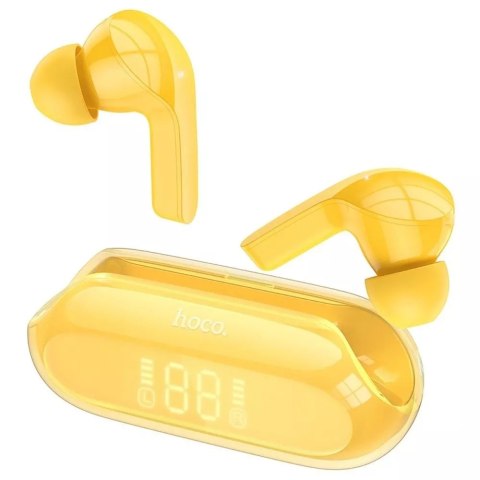 HOCO słuchawki bezprzewodowe bluetooth TWS ENC EW39 żólte
