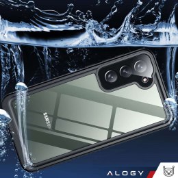 Etui do Samsung Galaxy S23+ Plus Pancerne wodoodporne IP68 360 Armor Case wbudowana szybka Alogy czarne