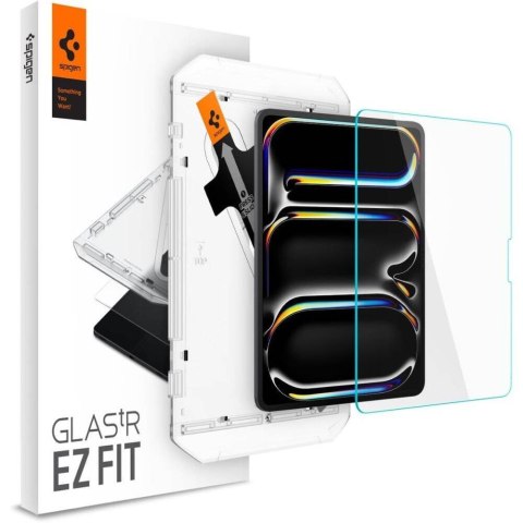 Spigen szkło hartowane Glas.tR "EZ Fit" do iPad Pro 11 5. generacji (2024) przezroczyste