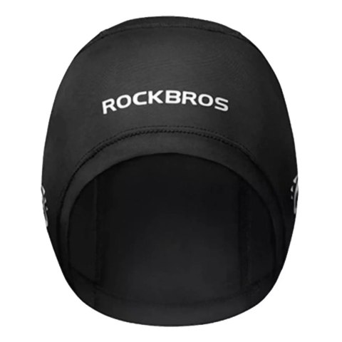 Czapka kolarska Rockbros YPP037 z wycięciami na okulary - czarna