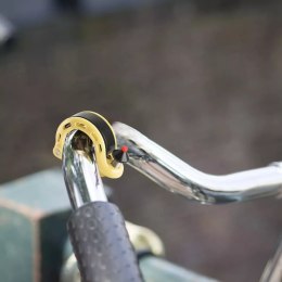 Dzwonek rowerowy Rockbros 34210028004 w kształcie litery Q - żółty