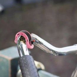 Dzwonek rowerowy Rockbros 34210028005 w kształcie litery Q - różowy