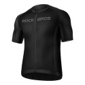 Koszulka rowerowa Rockbros 15120002004 z krótkim rękawem XL - czarna