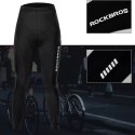 Spodnie kolarskie Rockbros RK20044XL oddychające z wkładką XXXXL - czarne