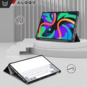 Etui do Lenovo Tab M11 10.95" TB330FU / TB330XU / TB331FC Book Case Cover z klapką obudowa futerał pokrowiec Alogy Czarne