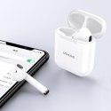 USAMS Słuchawki Bluetooth 5.0 TWS YA series bezprzewodowe biały/white BHUYA01