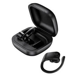 USAMS Słuchawki Bluetooth 5.0 TWS YI series bezprzewodowe czarny/black BHUYI01