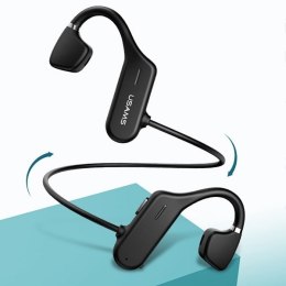 USAMS Słuchawki sportowe JC Bluetooth 5.0 czarny/black BHUJC01 (US-JC001)