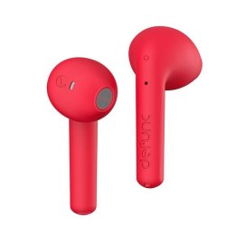 DeFunc Słuchawki Bluetooth 5.3 True Lite bezprzewodowe czerwony/red 71465