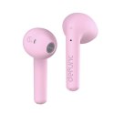 DeFunc Słuchawki Bluetooth 5.3 True Lite bezprzewodowe różowy/pink 71467