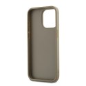 DKNY DKHCP15LPBSWSE iPhone 15 Pro 6.1" beżowy/beige hardcase Wrist Strap Stock Logo