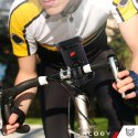 Uchwyt rowerowy do telefonu 4.7-6.8" na telefon kierownicę roweru na rower motocykl regulowany Alogy Sport czarny