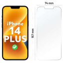 Szkło hybrydowe do Apple iPhone 14 Plus na ekran Alogy Flexi Glass 9H Case Friendly płaskie na ekran