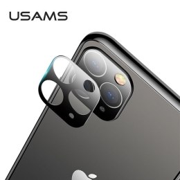 USAMS Camera Lens Glass iPhone 11 Pro Max czarny/black BH558JTT01 (US-BH558)